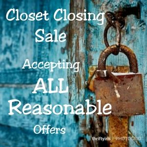 🚪 Closet Closing Sale🏴‍☠️